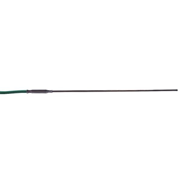Thermocouple gainé JUMO, câble de compensation, 1xNiCr-Ni, 3.0x200mm, -200 à +1200°C, 00068441