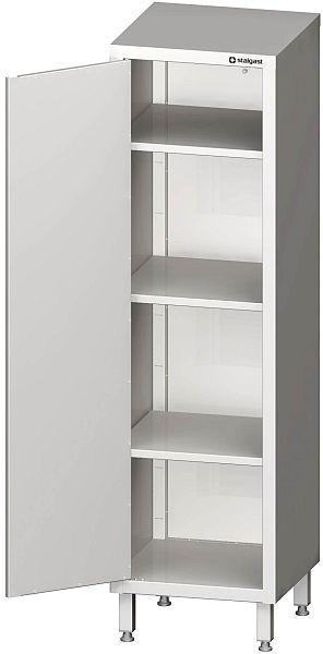 Armoire haute Stalgast avec porte battante, 400x600x1800 mm, soudée, VHK04601