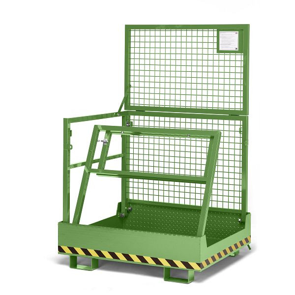 Nacelle de travail RR Industrietechnik type RAK-Compact RAL 6011, 100800236