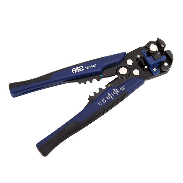 RepTools Pince à dénuder/à sertir automatique avec fonction cliquet, XXL-120442