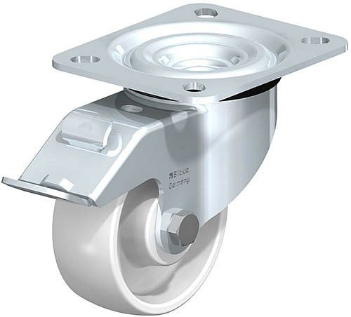 Bedrunka+Hirth roulette pivotante avec frein Ø 80 mm, armoires à tiroirs mobiles T736, 04ST736LF80