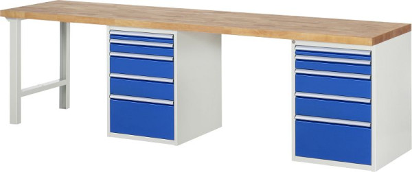 Etabli RAU série 7000 - modèle 7511-8, L3000 x P700 x H840 mm, 13-7511A8-307B4S.11