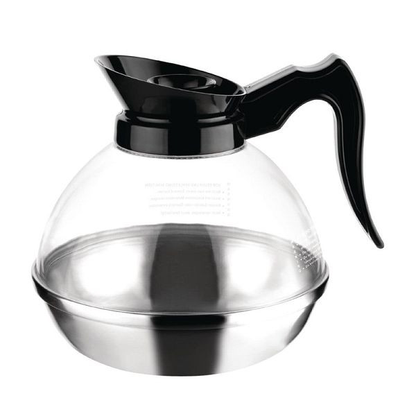 Cafetière Buffalo Tritan avec socle en acier inoxydable 1,7 L, CY339
