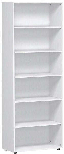 geramöbel étagère avec pieds, 800x400x2160, blanc, S-386001-W