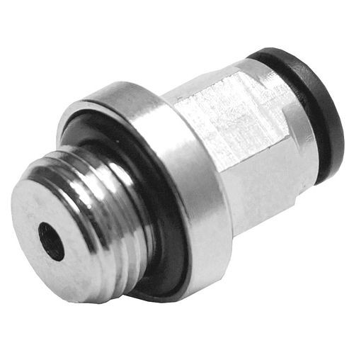 Raccord droit AEROTEC avec filetage extérieur 1/8 pouce, cylindrique, avec joint torique, 4 mm, 20.2001.02