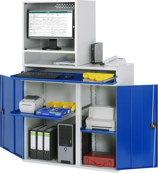 Armoire informatique RAU - modèle 65, L1100 x P520 x H1060 mm, 07-1100T-M65-MG5.11