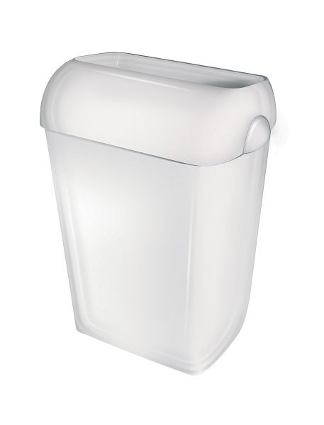 All Care PlastiQline poubelle 23 litres plastique ouvert blanc, 5651