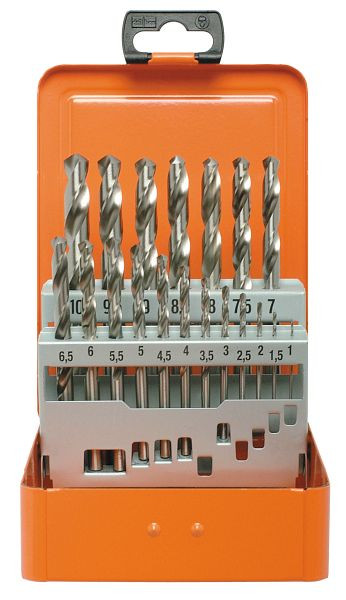Cassette de perçage Projahn HSS-G 19 pièces 1-10 / 0,5 mm ECO, 60315