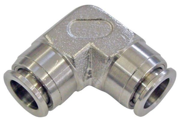 minuterie BS-WV-6-VA, raccord coudé, acier inoxydable, tuyau Ø : 6 mm, UE : 10 pièces, 03218521