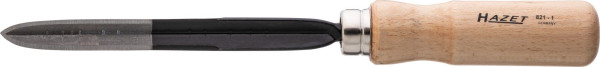 Grattoir creux triangulaire Hazet, 260 mm, 821-1