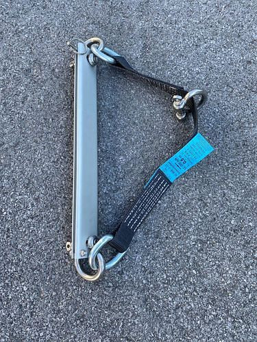 Pièce intermédiaire DENIOS pour barrière à hydrocarbures ECOLINE 250 pour étayer ou attacher une bouée, 309339