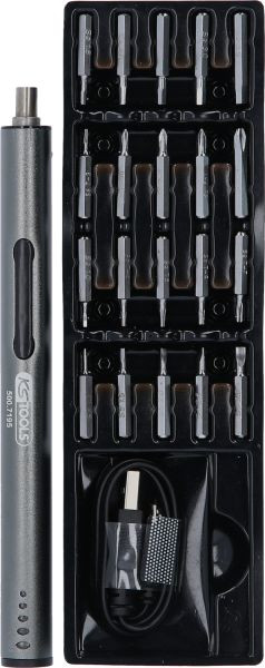 Tournevis sans fil USB pour mécanique de précision KS Tools, 500.7195