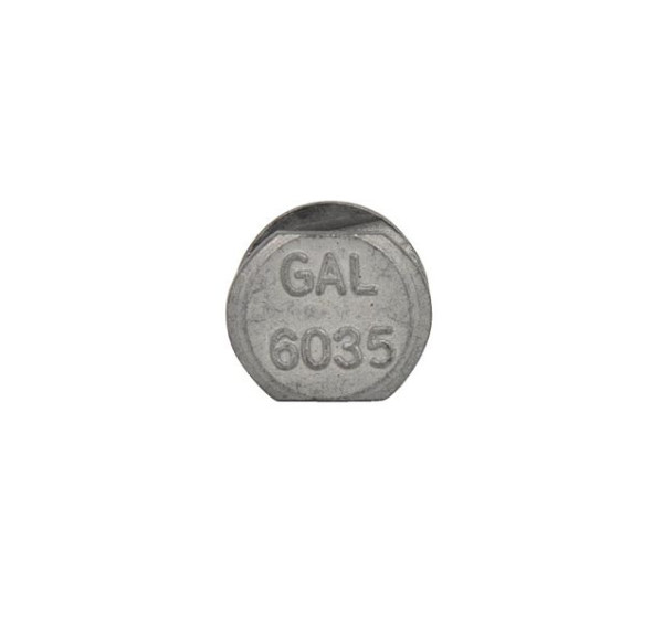 Vis de connexion ronde Gallagher avec écrou hexagonal, paquet de 100, 603568