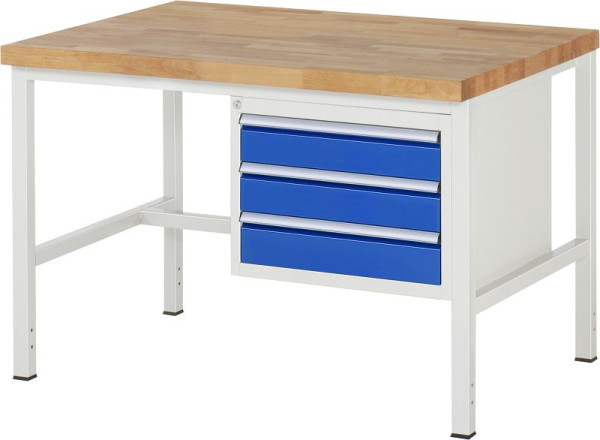 Etabli RAU série 8000 - modèle 8127, L1250 x P900 x H840-1040 mm, 13-8127A1-129B4H.11