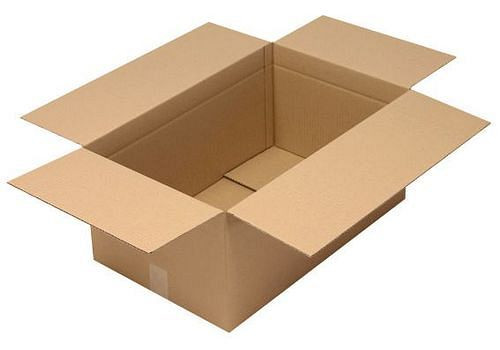 Boîte pliante en carton ondulé TransPak 1 paroi, dimensions intérieures 610 x 380 x 280 mm, qualité 1,30C, paquet de 25, 299313