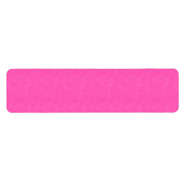 revêtement antidérapant m2, couleur signal rose, bandes individuelles 150x610mm, UE : 10 pièces, M1PV101501