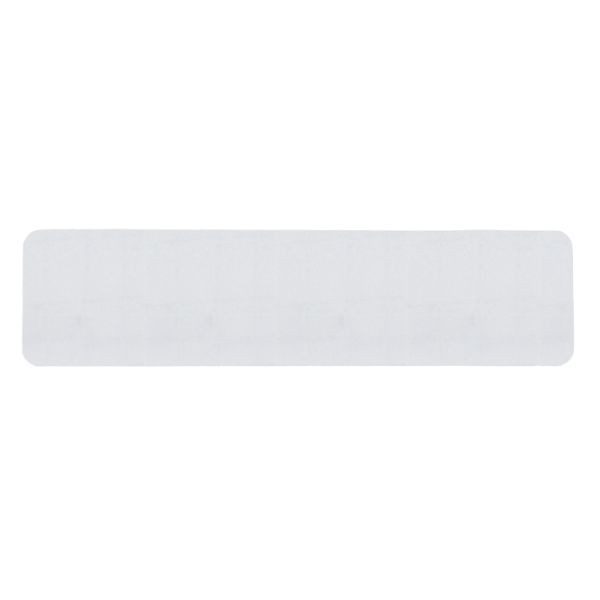 m2 revêtement antidérapant Easy Clean blanc bandes simples 150x610mm, UE : 10 pièces, M3EV101501