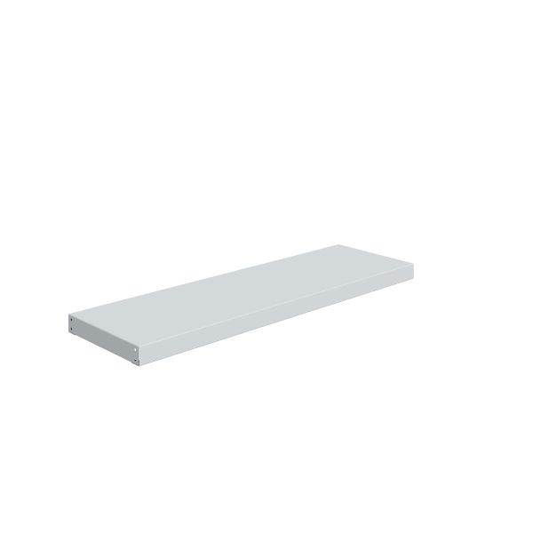 Tablette intermédiaire SOFAME pour fixation d'étagère L 1200 mm, gris clair RAL 7035, W010080099GC