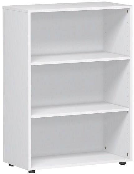 Étagère geramöbel avec pieds, 400x400x752, blanc, S-342001-W