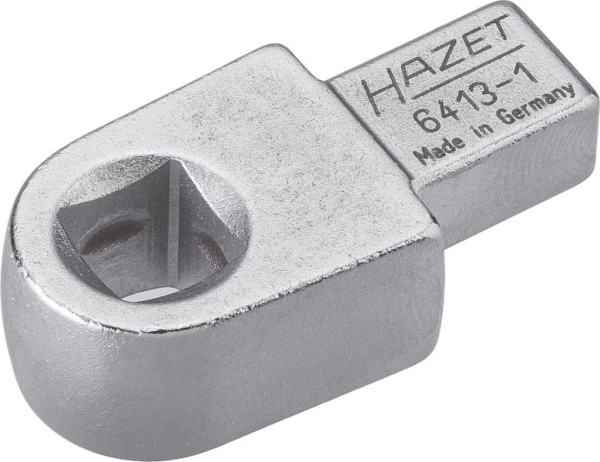 Porte-carré d'insertion Hazet, carré d'insertion 9 x 12 mm, carré creux 10 mm (3/8 pouce), 6413-1