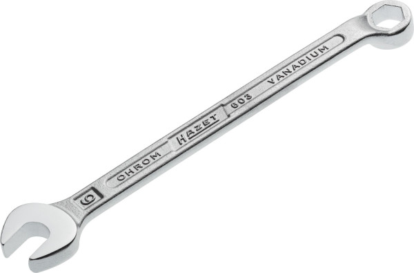 Clé mixte Hazet, profil hexagonal extérieur, 6 mm, 603-6