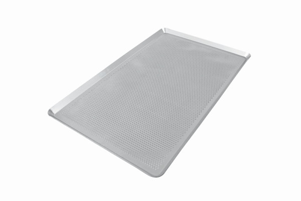 Tôle perforée Schneider 600 x 400 mm, en aluminium, perforation : 3 mm, 381108