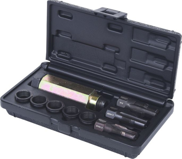 KS Tools THREADfix kit de réparation M18x1,5 pour sondes lambda, 9 pièces, 150.5090