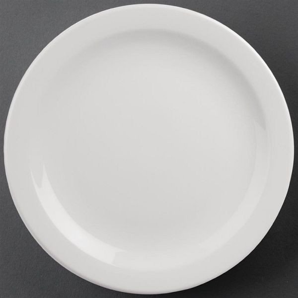 OLYMPIA Athena assiette ronde à rebord étroit 28,4 cm, UE: 6 pièces, CF365