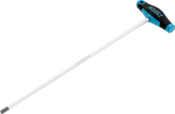 Tournevis Hazet, avec poignée en T, profil Inside TORX®, T30, version extra longue, lame ronde, 828LG-T30