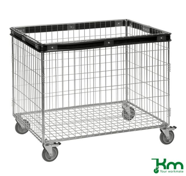Chariot à cage Kongamek, avec pare-chocs, KM4404-KP