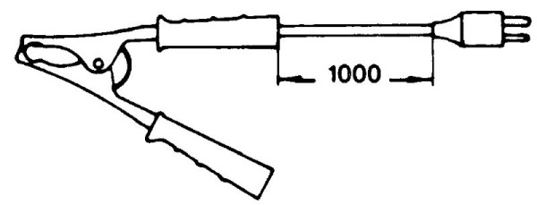 Capteur à pince Greisinger GTZ 300 type K, -65 - +150 °C, 603287