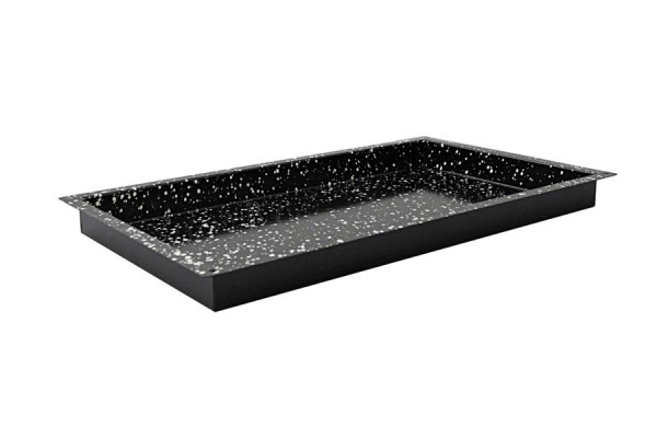 Plaque à pâtisserie Schneider GN 1/1 granit émaillé, 530x325x40 mm, en acier émaillé, 382511