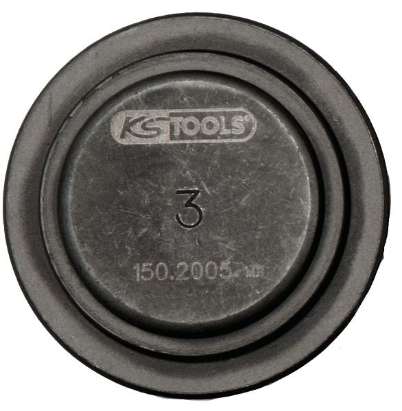 Adaptateur d'outil pour piston de frein KS Tools n°3, diamètre 54 mm, 150.2005