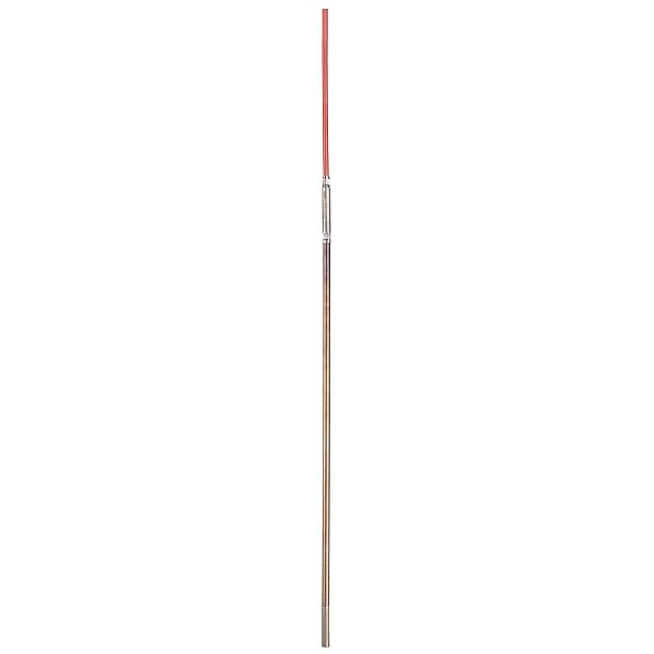Thermomètre à résistance de gaine JUMO, silicone 2.5m, 1xPt100 dl, 3x300mm, -50 à + 600°C, 00055764