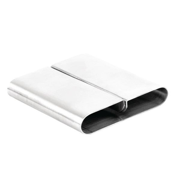 OLYMPIA porte-menu inox courbé A5, F778
