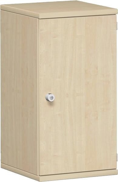 geramöbel armoire à portes battantes 1 étagère décorative, verrouillable, serrure à gauche, 400x425x768, érable/érable, N-10DL204-AA