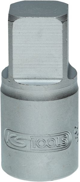 KS Tools Douille pour embout de service d'huile 3/8" 14 mm pour vis à douille carrée, 150.9118