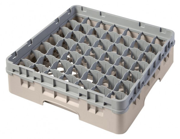 Panier de lavage Cambro 49 compartiments Camrack® 9,2 cm beige, paquet de 5, 49S318184