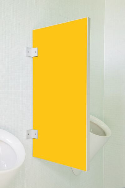 Cloison d'urinoir standard KEMMLIT Vittoria, jaune maïs, 15221