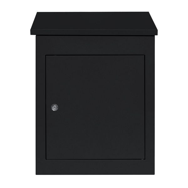 Boîte à colis Monster, boîte à colis antivol, boîte aux lettres noire, boîte aux lettres, 210555