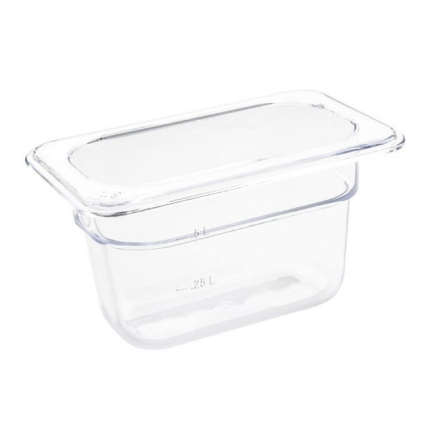 Bac GN Vogue en polycarbonate GN1 / 9 100mm, U243
