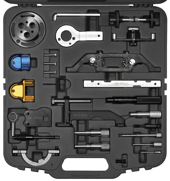 Jeu d'outils de réglage moteur SW-Stahl, Opel, par exemple pour bloquer le volant moteur, 26053L