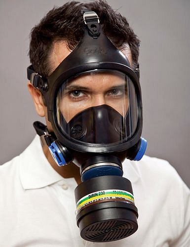 Masque complet EKASTU Safety 607, sans filtre, selon EN 136 classe 2, 116-148