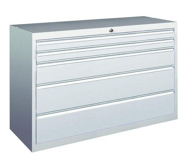 Armoire à outils PAVOY avec guides à rouleaux, capacité de charge 50 kg, largeur de l'armoire 1023 mm, hauteur 800 mm, 43456-080-012
