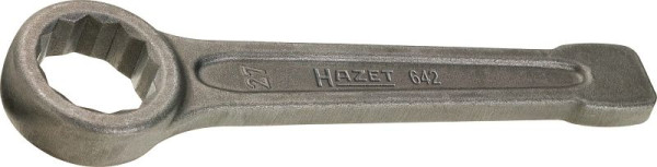 Clé polygonale à chocs Hazet, profil extérieur à double hexagone, 100 mm, 642-100