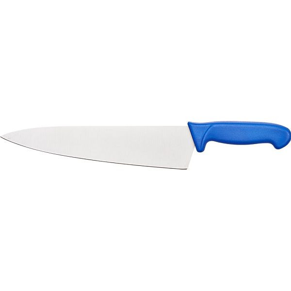 Couteau de chef Stalgast Premium, HACCP, manche bleu, lame inox 26 cm, MS2414260