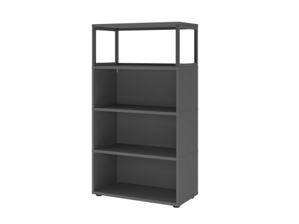 Etagère Hammerbacher, 4OH, graphite, VFW48RERG/G