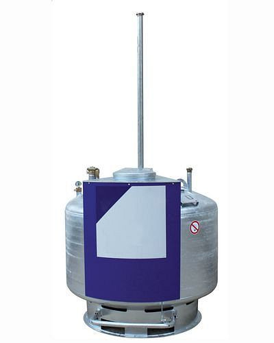 Dépôt de matières dangereuses DENIOS TP-ELH, 950 litres, 117-738