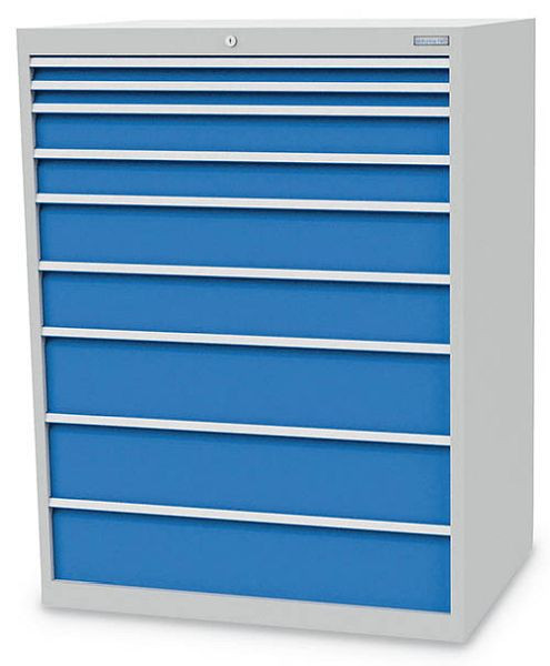 Armoire à tiroirs Bedrunka+Hirth, profondeur 736 mm, R 36-24, nombre de tiroirs : 9, dimensions en mm (LxPxH) : 1005 x 736 x 1319, 113/2223V10