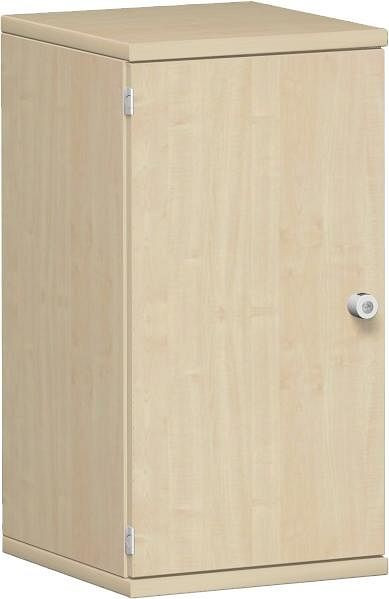 armoire à portes battantes geramöbel 1 étagère décorative, verrouillable, serrure à droite, 400x425x768, érable/érable, N-10DR204-AA